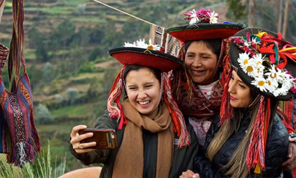 Experiencia de fotografía con comunidades andinas