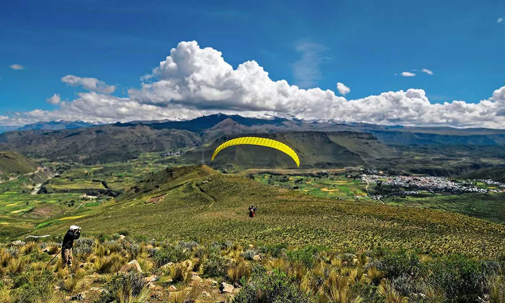 Parapente en el Valle del Colca