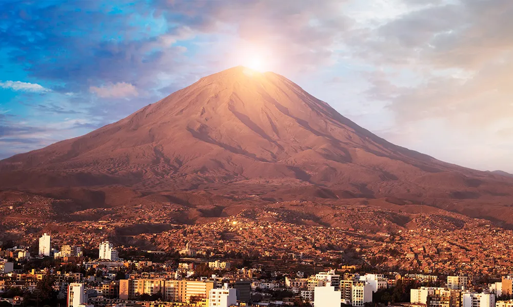 Volcanes dormidos del sur peruano